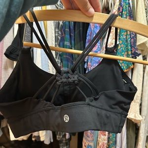 Medium black Lulu lemon sports bra like new